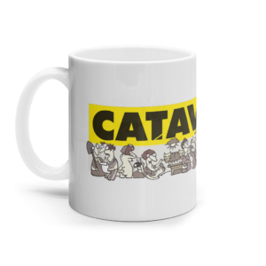 Cană Cațavencii Ceramică Albă